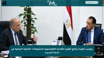 رئيس الوزراء يتابع تطوير التغذية الكهربائية لمشروعات التنمية الزراعية في الدلتا الجديدة